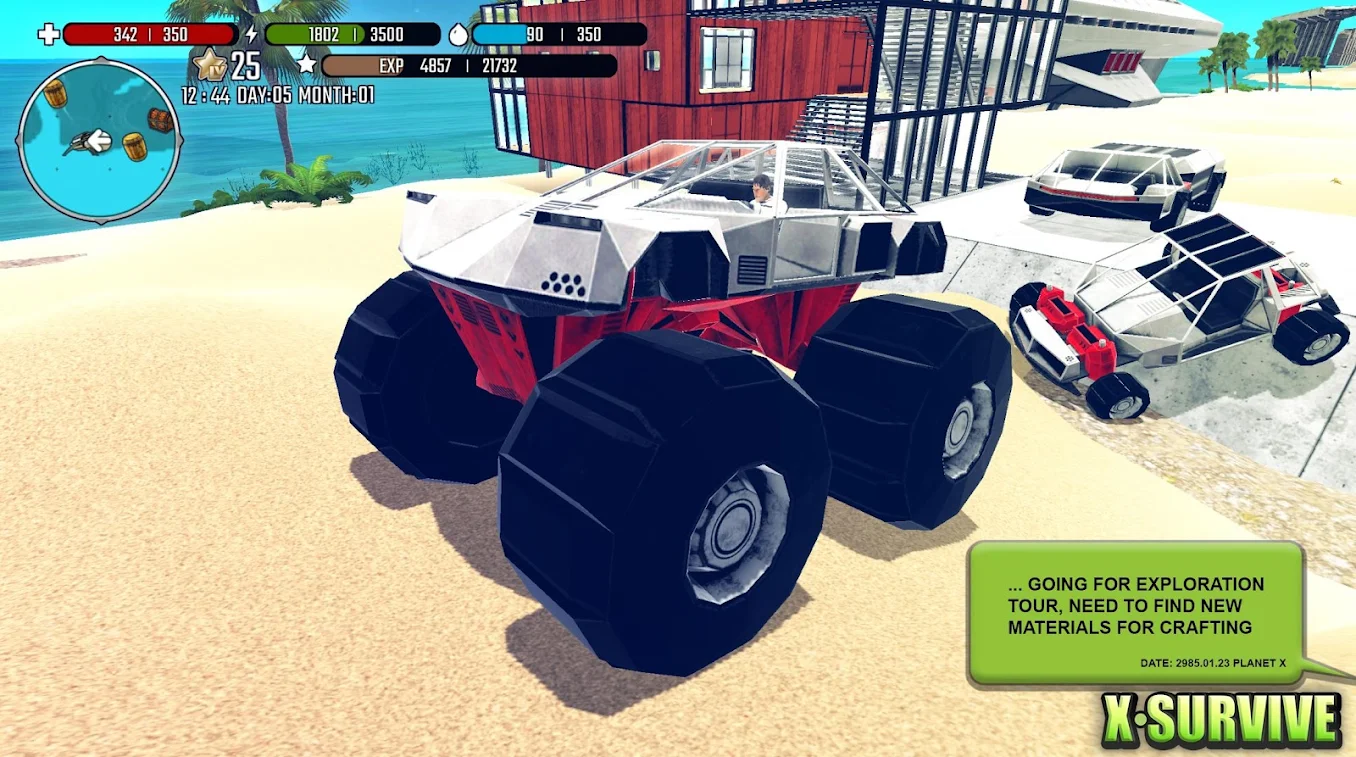 X Survive Crafting and Building Sandbox screenshot 2