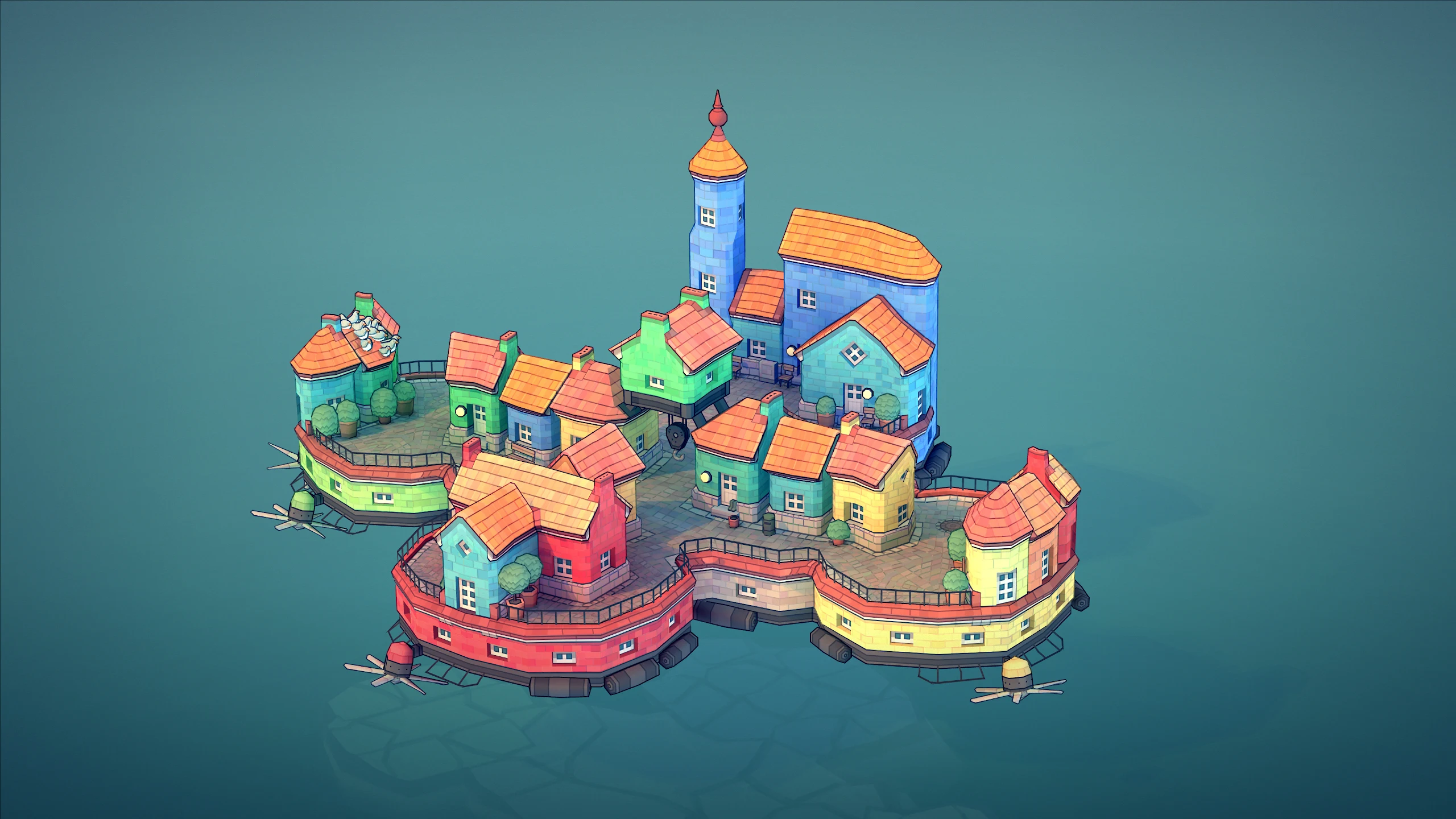 Townscaper b62 screenshot 2