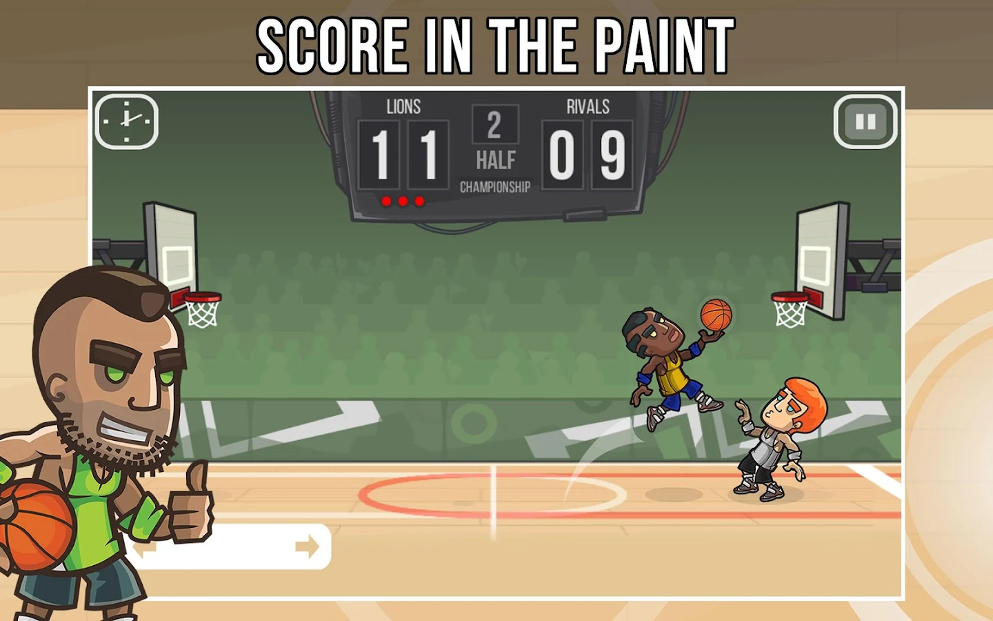 Basketball Battle screenshot 2
