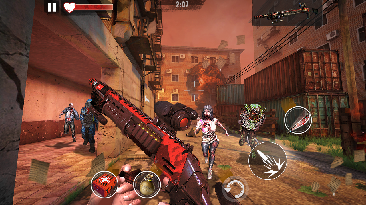 ZOMBIE HUNTER screenshot 2