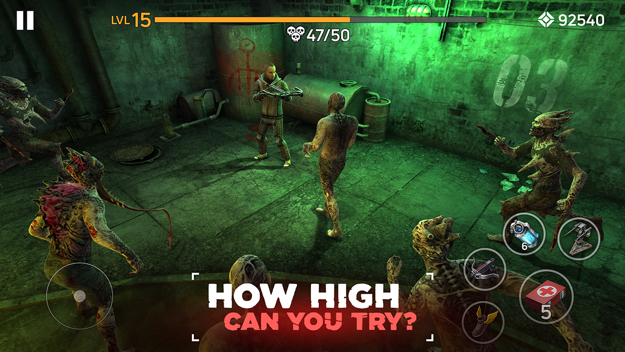 Zombie Arena Fury Shooter Online screenshot 3