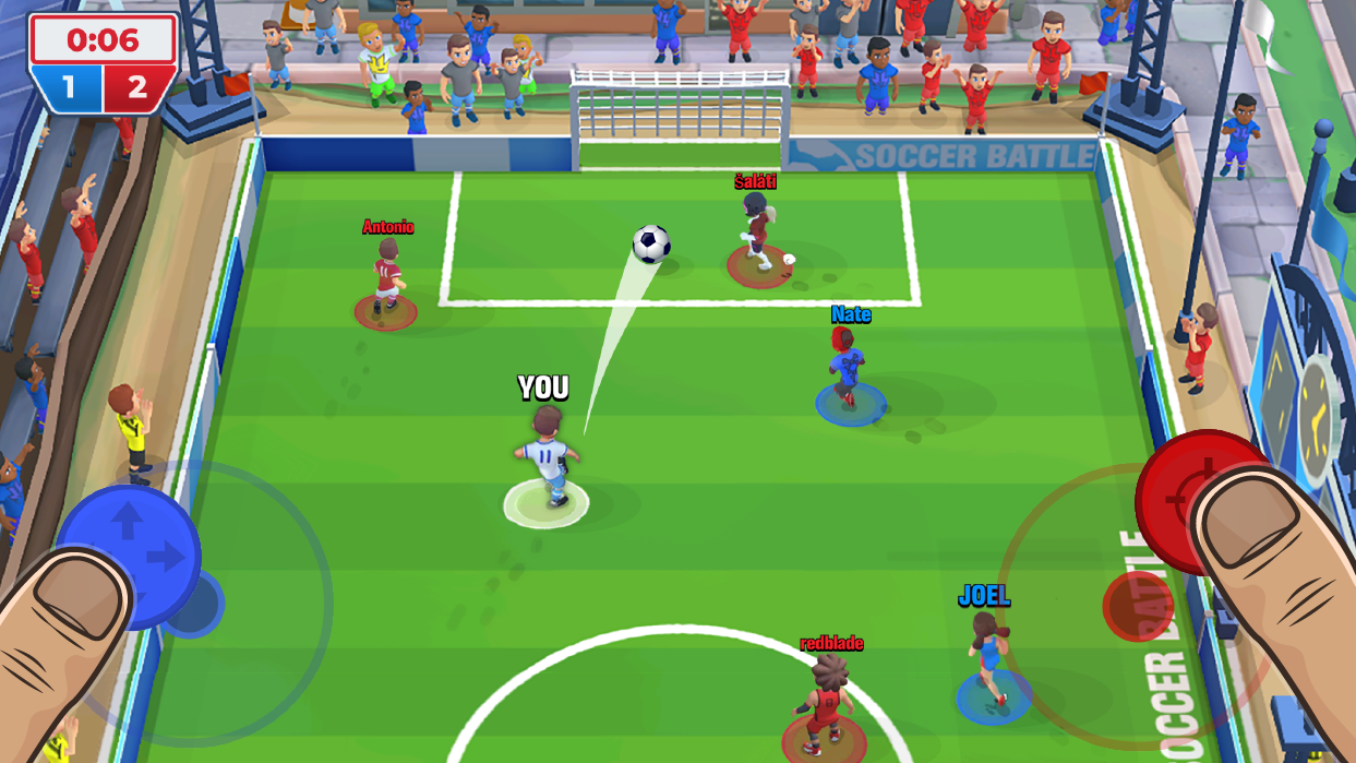 Soccer Battle screenshot 3