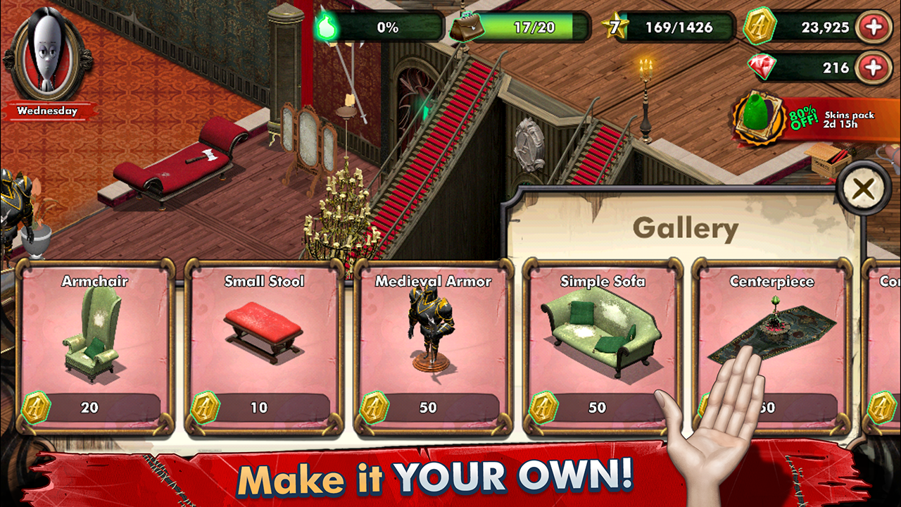 The Addams Family Mystery Mansion screenshot 3
