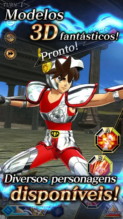 SAINT SEIYA SHINING SOLDIERS screenshot 2