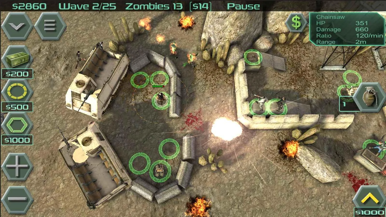 Zombie Defense screenshot 1