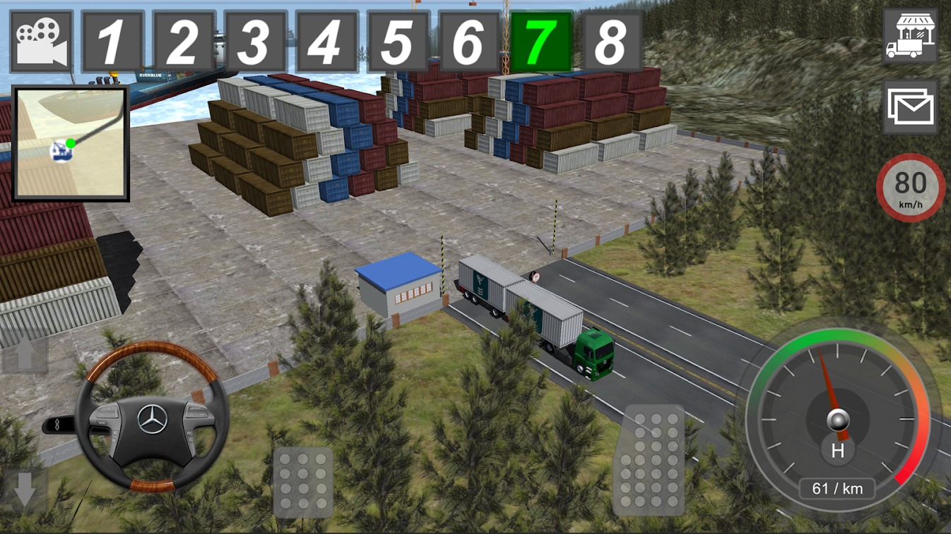 Mercedes Benz Truck Simulator screenshot 3