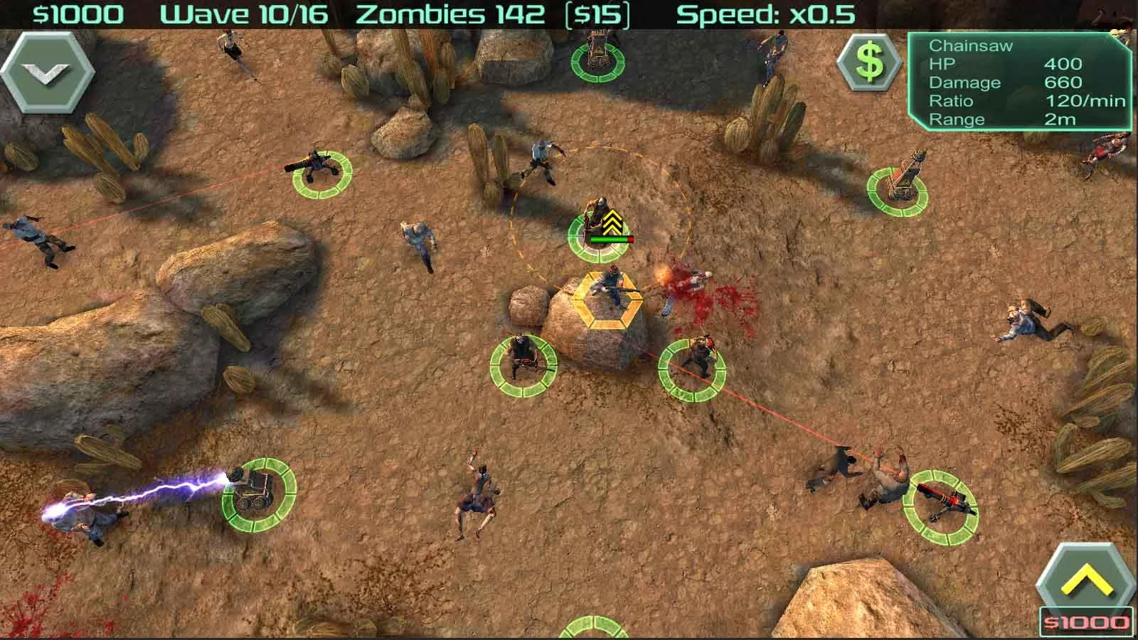 Zombie Defense screenshot 3