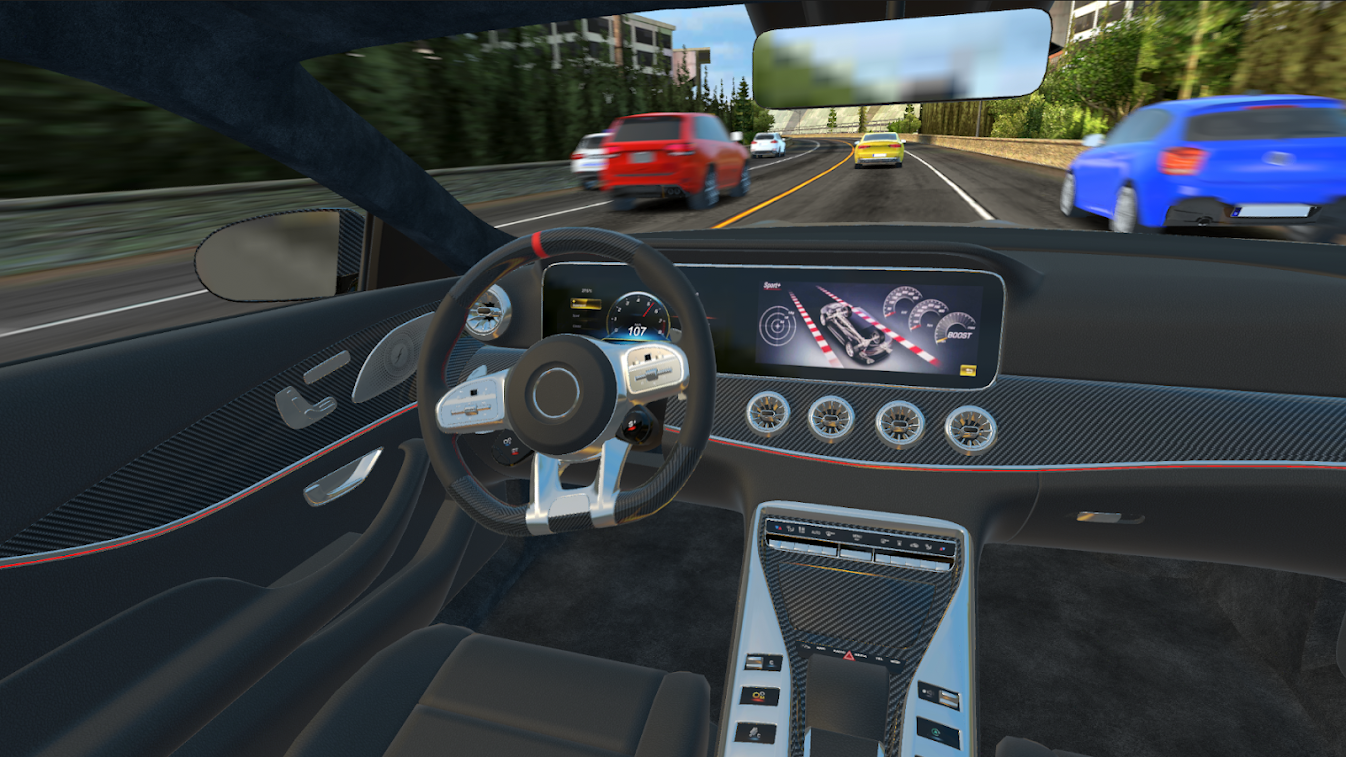 Racing in Car 2021 screenshot 2