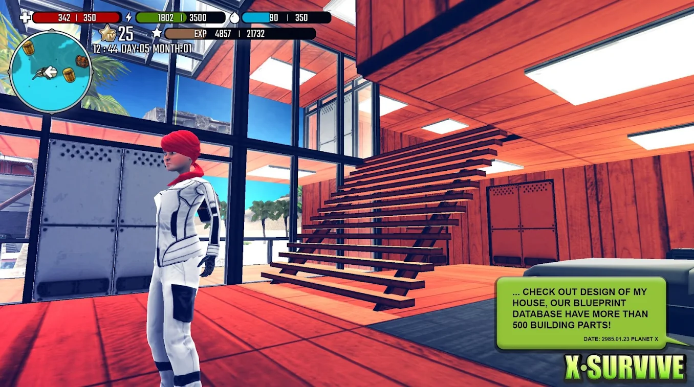 X Survive Crafting and Building Sandbox screenshot 3