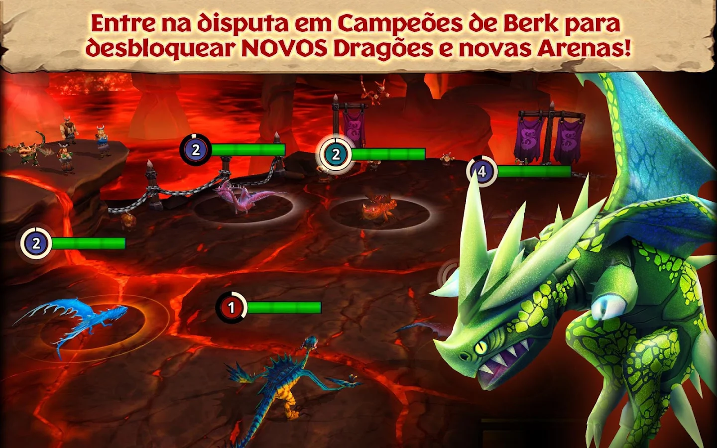 Dragons Rise of Berk screenshot 2