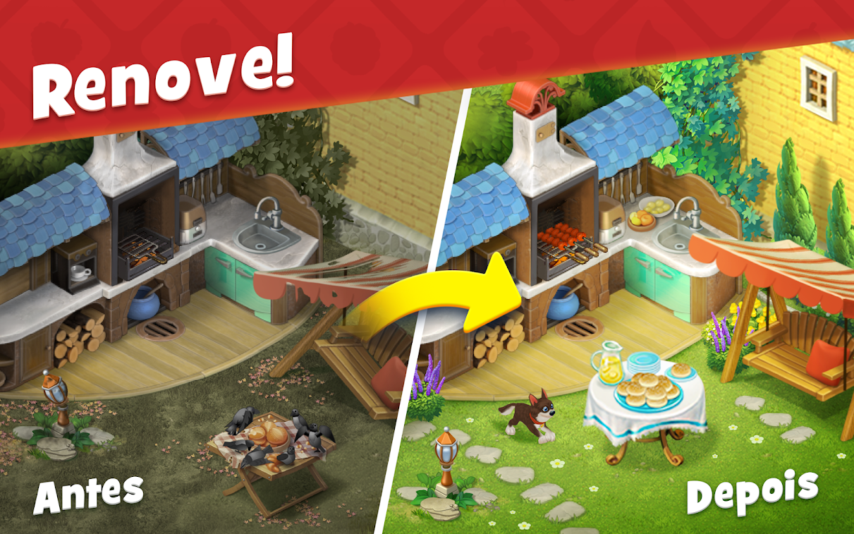 Gardenscapes screenshot 3