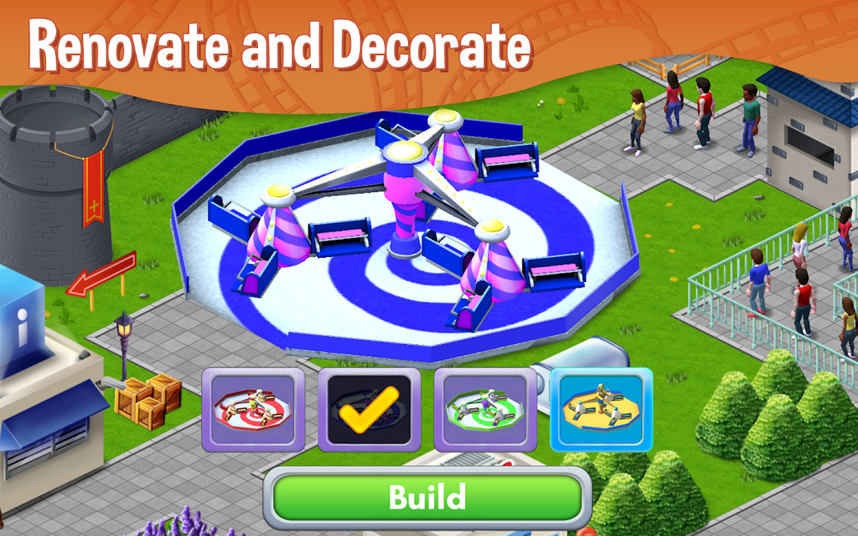 RollerCoaster Tycoon Story screenshot 1