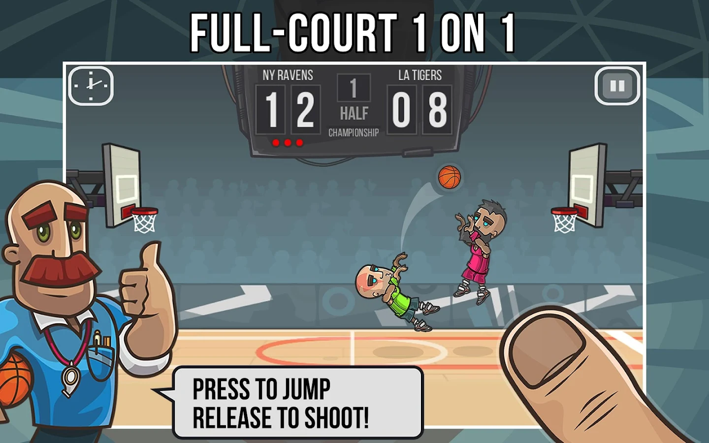 Basketball Battle screenshot 1
