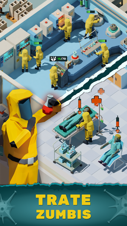 Idle Zombie Hospital Tycoon screenshot 1
