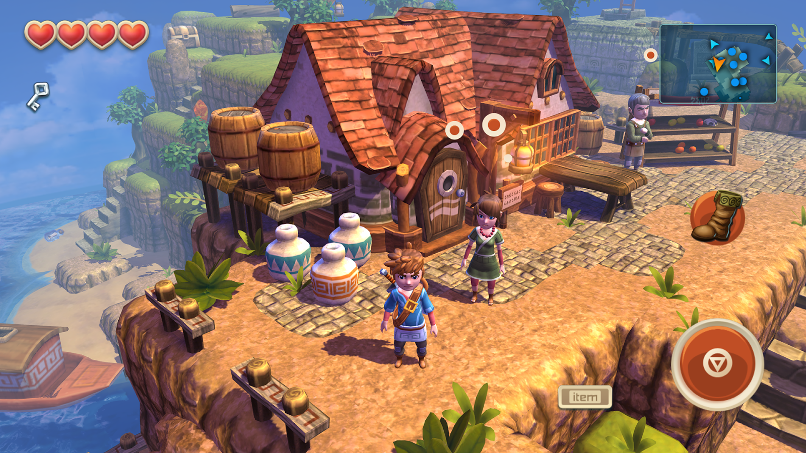 Oceanhorn screenshot 1