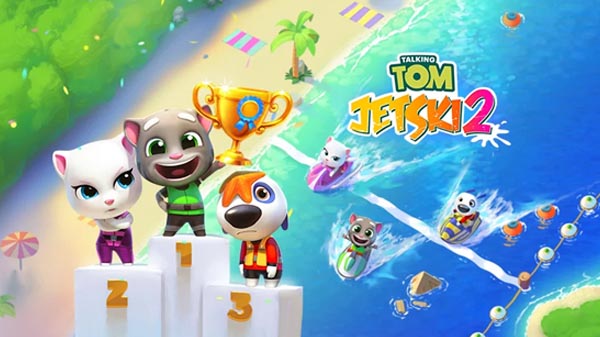 Talking Tom Jetski 2 MOD APK