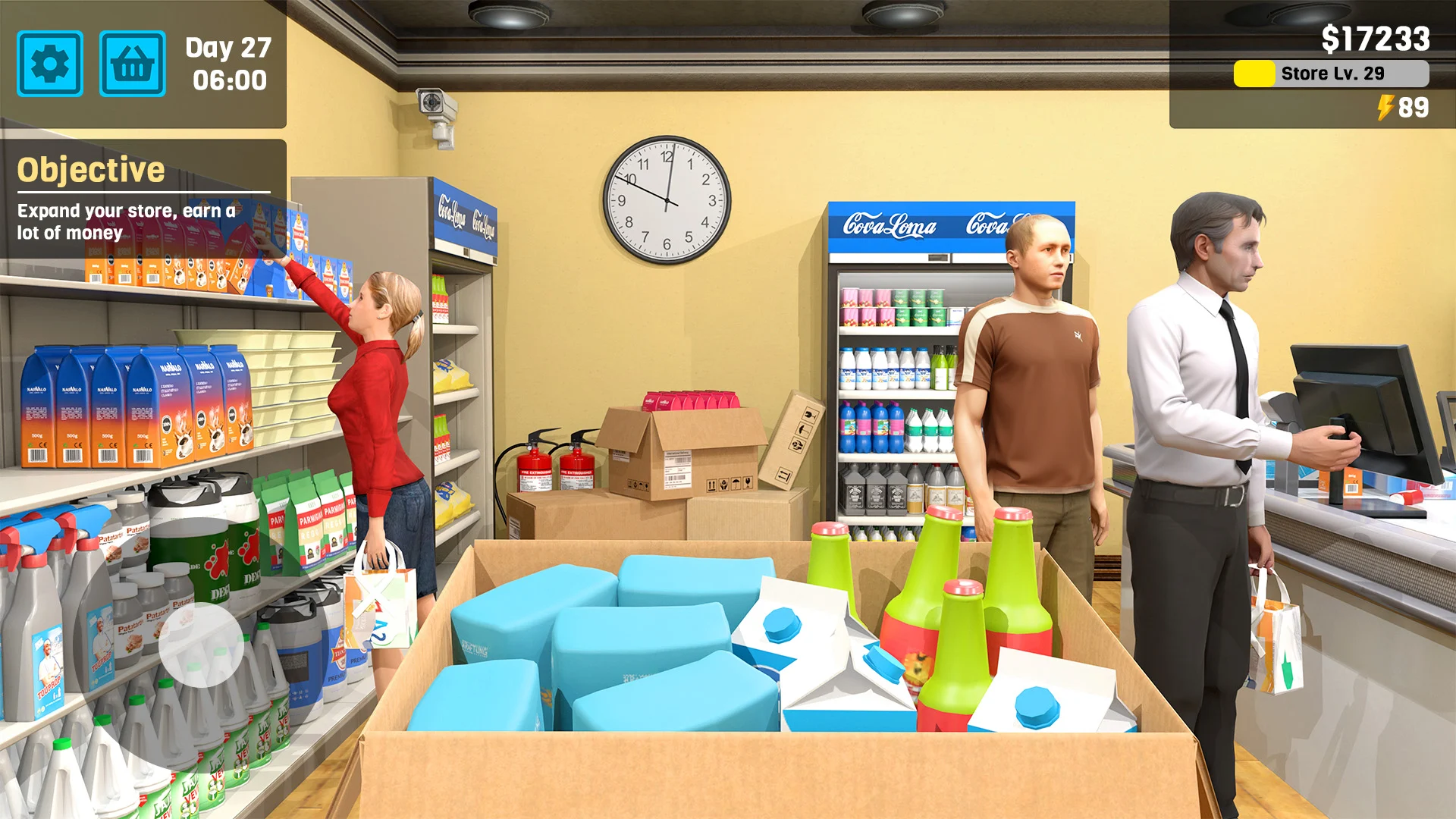 Manage Supermarket Simulator screenshot 1