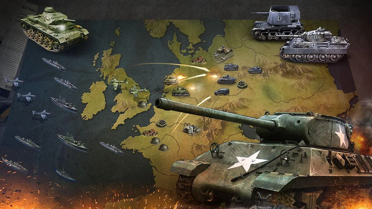 WW2 Strategy Commander Conquer Frontline screenshot 3