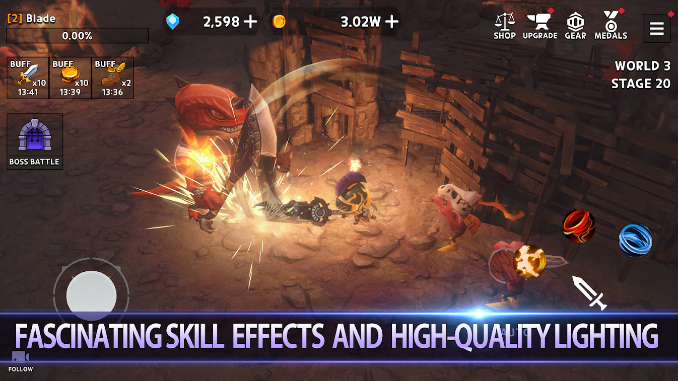 Dungeon Knight 3D Idle RPG screenshot 2