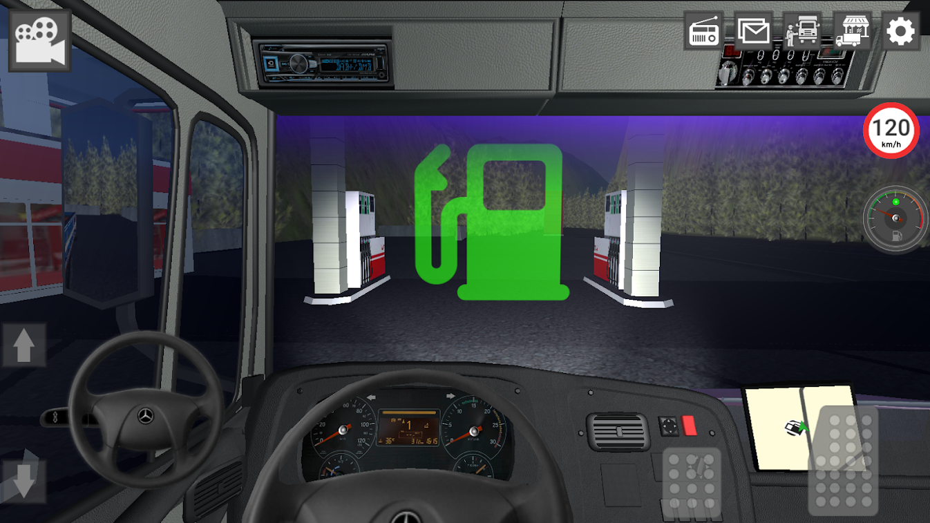 Mercedes Benz Truck Simulator screenshot 2