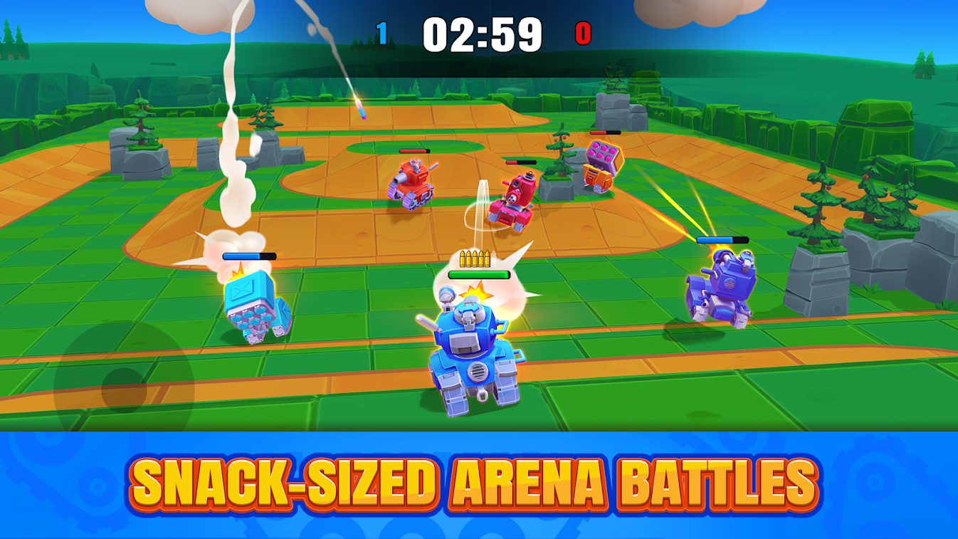 Hills of Steel Tank Arena screenshot 1