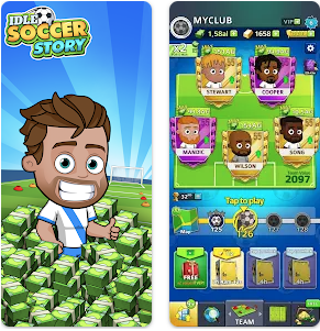 Idle Soccer Story screenshot 1