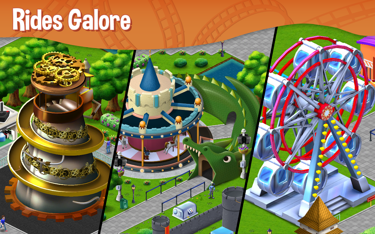 RollerCoaster Tycoon Story screenshot 2