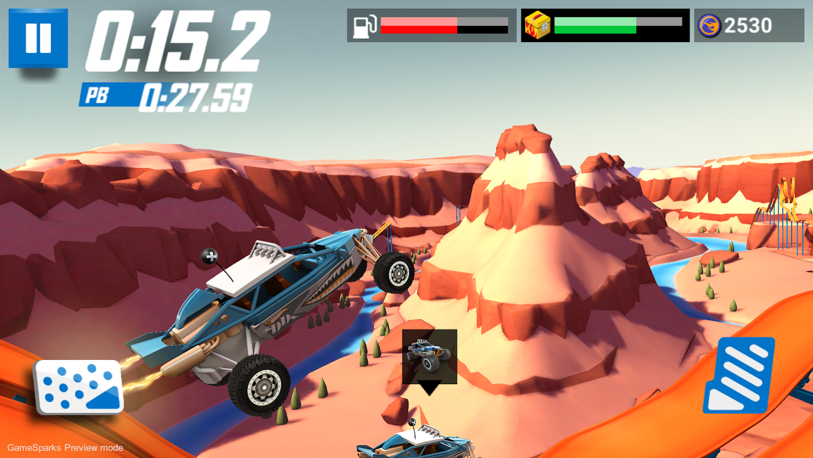Hot Wheels Race Off screenshot 2