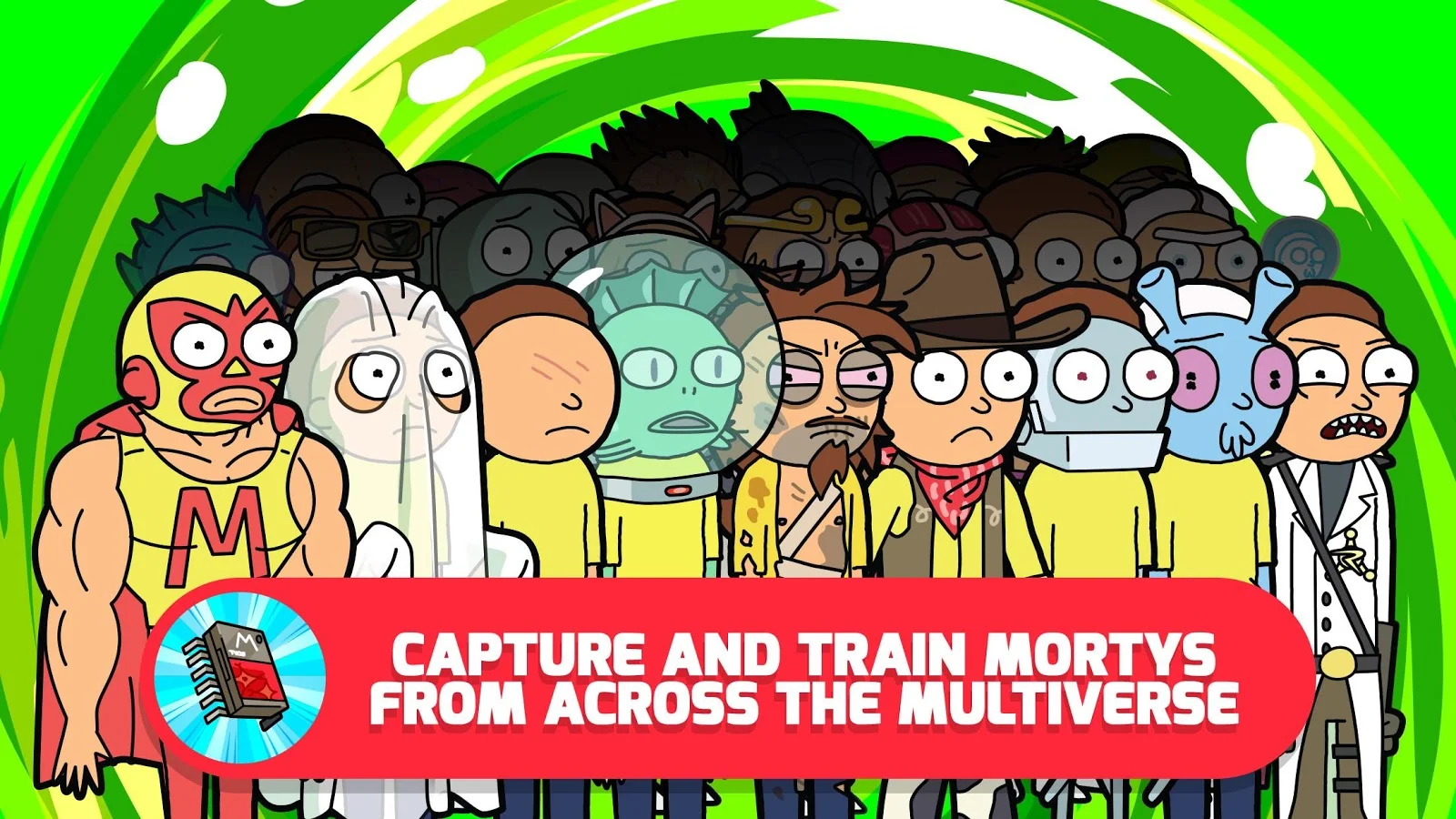 Pocket Mortys screenshot 1