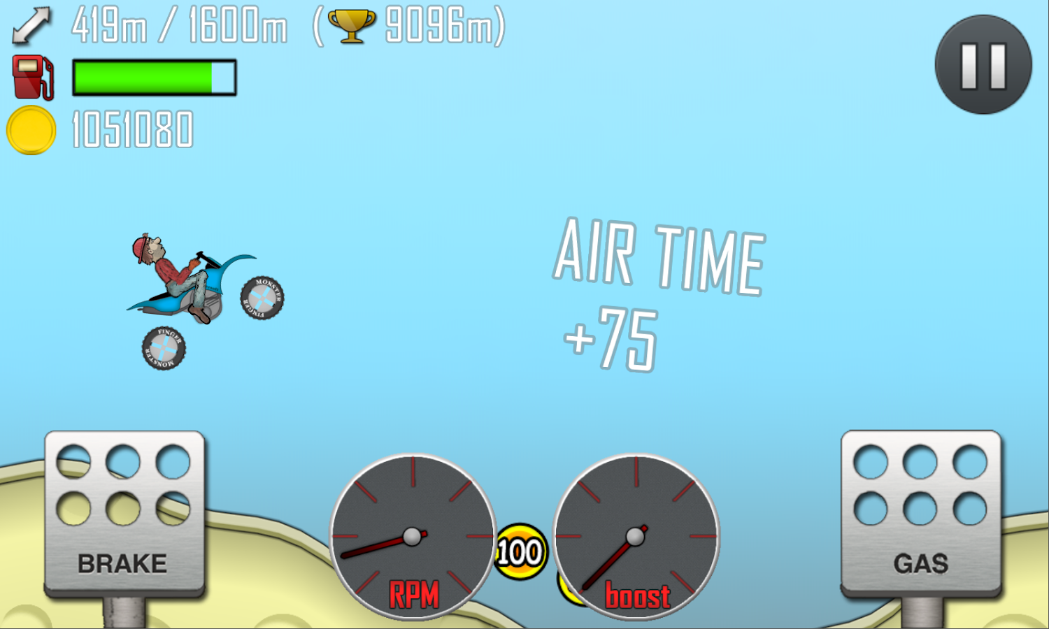 Hill Climb Racing screenshot 2