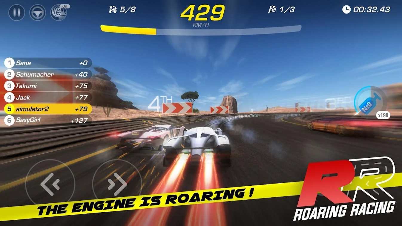 Roaring Racing screenshot 2