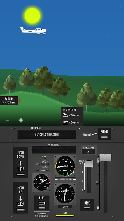 Flight Simulator 2d screenshot 2