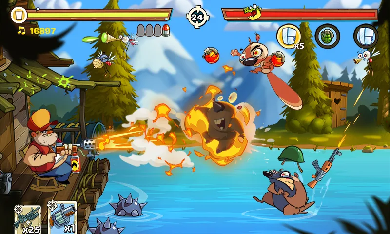 Swamp Attack 2 screenshot 1