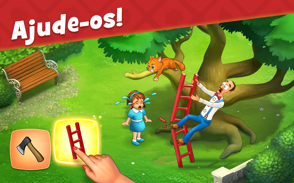 Gardenscapes screenshot 1