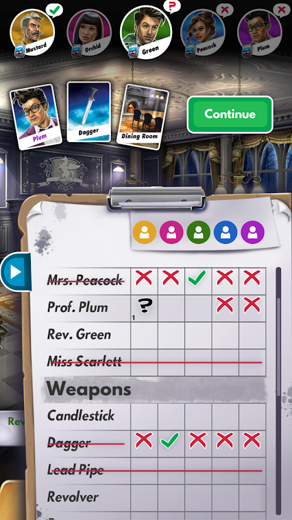 Cluedo screenshot 2