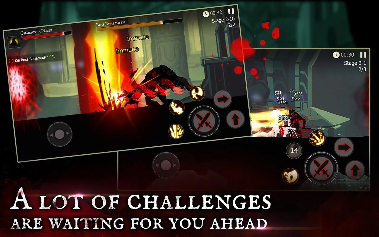 Shadow of Death Dark Knight screenshot 1