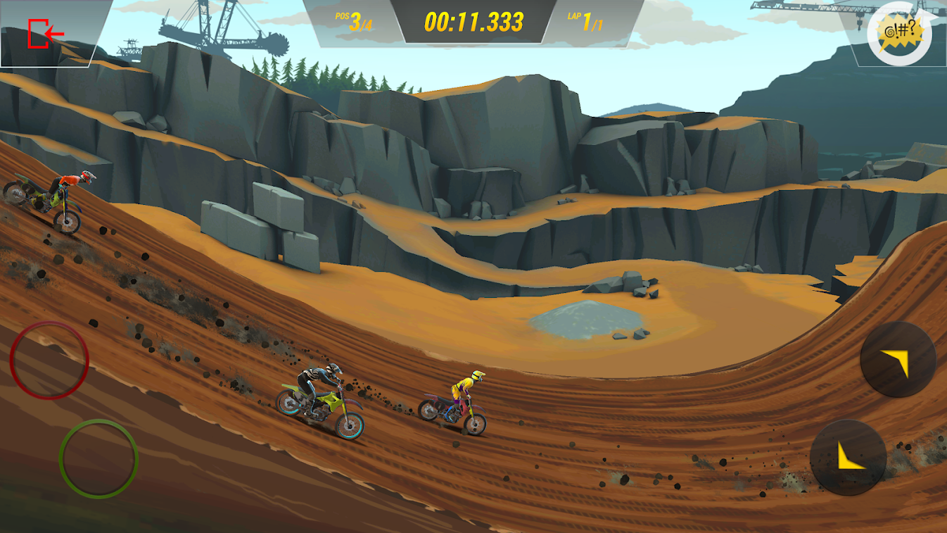 Mad Skills Motocross 3 screenshot 1
