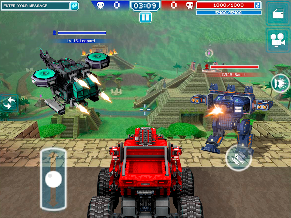 Blocky Cars Online screenshot 2