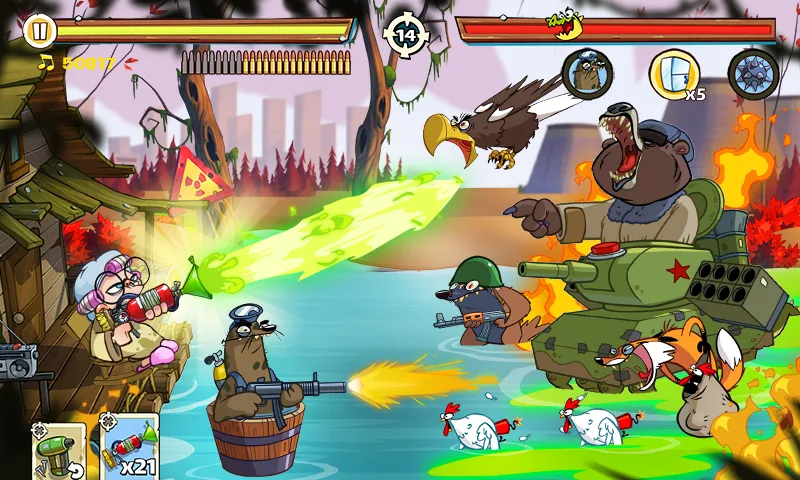 Swamp Attack 2 screenshot 2